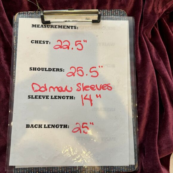 GARNET HILL Moonrise Velour Pullover Top XL Burgundy Dolman Sleeve Boxy Oversize - Picture 11 of 11